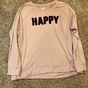 Happy sweatshirt